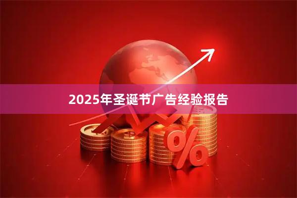 2025年圣诞节广告经验报告